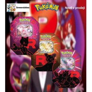 🔥 Novinka na e-shopu! 🔥 Legendární Team Rocket TINy jsou konečně tady – rovnou ve třech parádních variantách! 💥 Mewtwo ex...