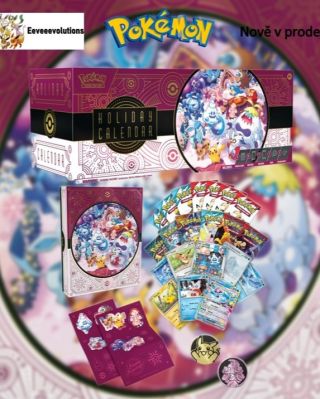 🎄✨ Adventní čas v Pokémon stylu! ✨🎄 Nový Pokémon adventní kalendář 2025 je tady! Místo čokolády na vás čekají unikátní...