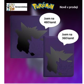 🔥 Nově v prodeji! 🔥 Elite Gengar alba – na 460 nebo 360 karet. 👉 Vkládání karet ze strany 👉 Zapínání na zip = maximální...