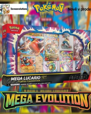 Trenéři, pozor! 🥊 Mega Lucario ex právě dorazil do našeho e-shopu! Kdo ho chytí první? 😎 #lucario #pokemoncollection #novinka